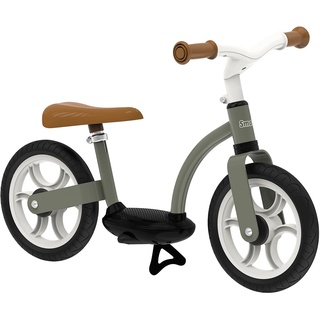 Smoby - Laufrad Komfort - höhenverstellbares Kinderlaufrad mit Trittbrett und Ständer, Sitzhöhe (33-38 cm), für Kinder ab 2 Jahren