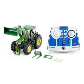 siku Ferngesteuertes-Fahrzeug John Deere 7310R, Traktor, Bluetooth-Fernbedienung, Batterie, Licht