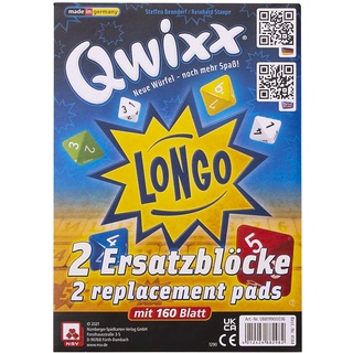 NSV - 4124 - QWIXX - Longo - Ersatzblöcke - Würfelspiel