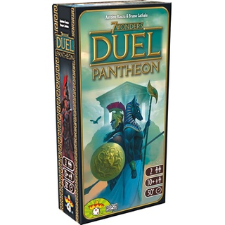 Asmodee, 7 Wonders Duel: Pantheon, Erweiterung Brettspiel, Ausgabe auf Italienisch