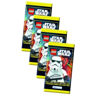 Blue Ocean Sammelkarte Lego Star Wars Karten Trading Cards Serie 4 - Die Macht Sammelkarten, Lego Star Wars Serie 4 - 4 Booster Karten