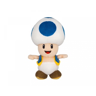 1UP Nintendo Together Plush Super Mario Toad Blue - 20cm