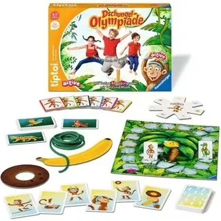 RAVENSBURGER 000129 tiptoi® Dschungel-Olympiade '22 D