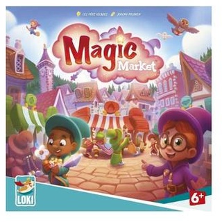 518195 - Magic Market, Brettspiel, 2-4 Spieler, ab 6 Jahren (DE-Ausgabe)