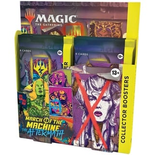 Magic: The Gathering March of the Machine: The Aftermath Collector Booster Box, 12 Packs (Englische Version)