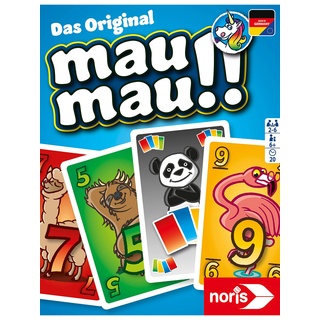 Noris Kartenspiel "Mau Mau Tiere" - ab 6 Jahren