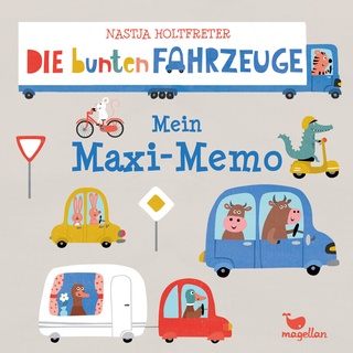 Magellan Verlag - Die bunten Fahrzeuge – Mein Maxi-Memo
