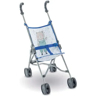 Corolle 9000140730 - Mon Grand Poupon Puppenbuggy blau für alle 36-42cm Babypuppen