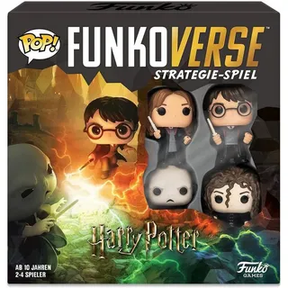 Funko Spiel Funkoverse Harry Potter, Brettspiel, deutsche Sprachversion schwarz