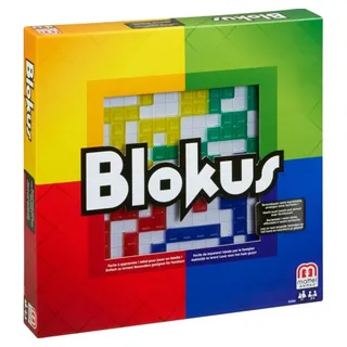 Mattel GmbH Spiel Mattel Games BJV44 - Blokus Classic, Brettspiel, Gesellschaftsspiel