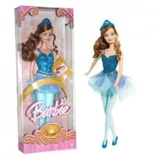 Barbie Mattel J0987-0 - als Ballerina Prinzessin Dornrschen