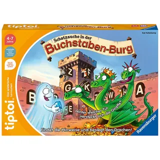 Ravensburger tiptoi®-Spiel "Schatzsuche Buchstaben-Burg'22" - ab 4 Jahren