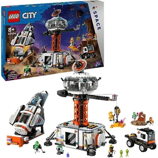 LEGO City 60434 Raumbasis mit Startrampe Bausatz, Mehrfarbig