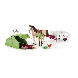 Schleich® Horse Club 42533 Sarahs Campingausflug Spielfiguren-Set