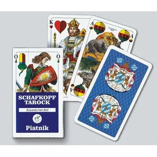 Piatnik - International - Deutsche Spielkarten - Schafkopf Tarock