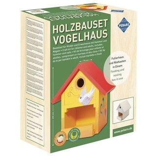 Pebaro Kreativset Holzbauset Vogelhaus, 466