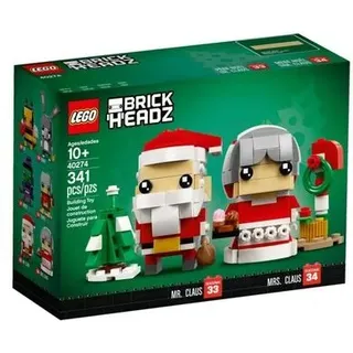 LEGO® Brickheadz 40274 Herr und Frau Weihnachtsmann