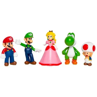 Super Mario - Mario & Friends Multi-Pack (5 Figuren à 6,5 cm)