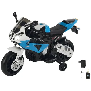 Jamara Elektro-Kindermotorrad BMW S1000 RR, Belastbarkeit 35 kg blau