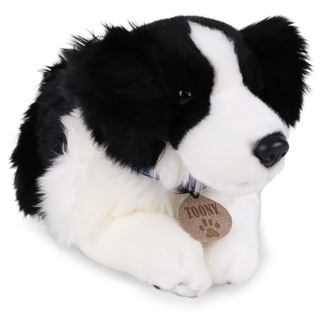 Toyland 35 cm großer Keel Toys Plüschhund – Plüschtiere für Kinder – exklusiv (Toony der Border Collie)