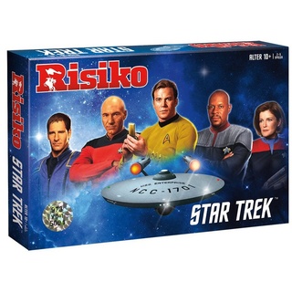 Winning Moves Spiel Risiko Star Trek Strategie Spiel, Brettspiel blau