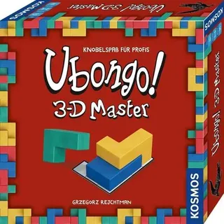 Ubongo – 3D Brettspiel, Für 1 bis 4 Spielende ab 10 Jahren,DE-Ausgabe