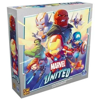 CoolMiniOrNot Spiel CMND1300 - Marvel United, Kartenspiel, 1-4 Spieler, ab..., Familienspiel, Kooperative Spiel bunt