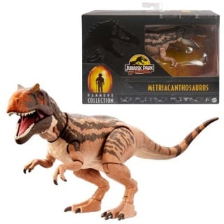 Mattel JURASSIC WORLD Metriacanthosaurus - Sammeldinosaurier mit 17 Bewegungspunkten und detailreichem Design, 30-jähriges Jubiläum von Jurassic Park, für Kinder ab 8 Jahren, HLT26