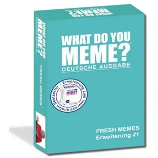 HUCH! Spiel 880994 - Fresh Memes - What Do You Meme?, Kartenspiel..., Familienspiel, Quizspiel / Wissensspiel bunt