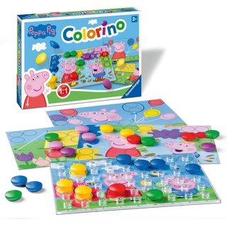 Ravensburger Spiel Peppa Pig Colorino, Steckspiel, Made in Europe; FSC® - schützt Wald - weltweit bunt