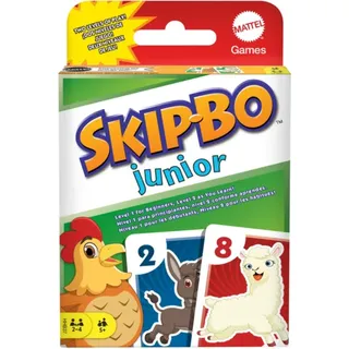 MATTEL HHB37 MATTEL Games Skip-Bo Junior