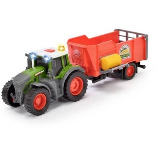 Dickie Toys Fendt Traktor mit Anhänger Fertigmodell Landwirtschafts Modell