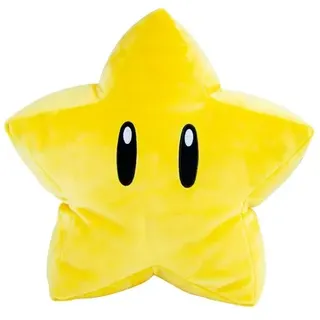 Super Mario - Mocchi-Mocchi Plüschfigur - Super Star Mega