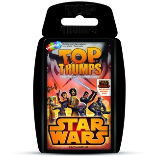 Winning Moves - TOP TRUMPS - Star Wars Rebels - Star Wars Kartenspiel - Alter 6+ - Deutsch