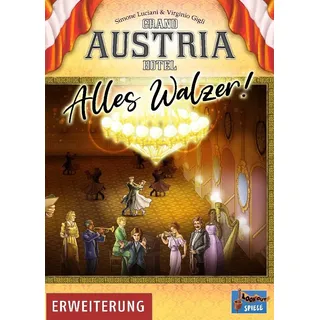 Lookout, Grand Austria Hotel – Alles Walzer| Erweiterung, Expertenspiel, Brettspiel, 1-4 Spieler, Ab 12+ Jahren, 90 Minuten, Deutsch, Mehrfarbig, Bunt