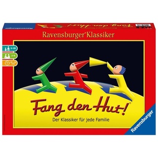 Ravensburger Verlag - Ravensburger 26736 - Fang den Hut - Hütchenspiel für 2-6 Spieler, Familienspiel ab 6 Jahren, Ravensburger Klassiker