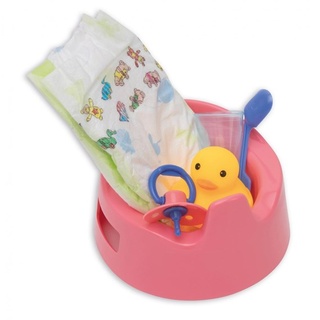 Doll Potty with Accessories