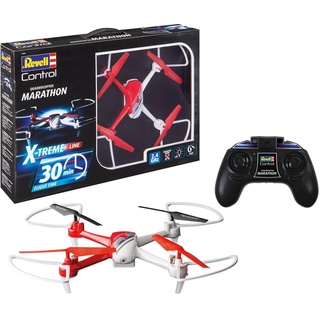 Revell® RC-Quadrocopter Revell® control, Marathon X-treme Line, 2,4 GHz, zweifarbige LED-Beleuchtung rot