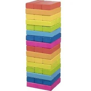 Goki Geschicklichkeitsspiel Wackelturm Regenbogen  56820