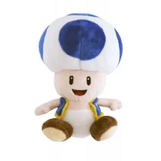 Nintendo Toad Plüschfigur blau 20 cm / NBG