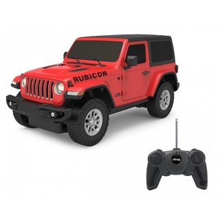 Jamara RC-Auto »Jeep Wrangler JL 1:24 2,4GHz«, ferngesteuertes Auto Geländewagen, 7 Km/h, Kinder Spielzeug ab 6 Jahren, rot rot