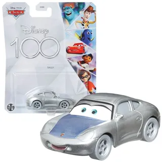 Cars Fahrzeuge | Disney 100 Jahre Edition | Cast 1:55 Autos | Mattel Sally
