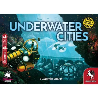 Pegasus Spiele Spiel, Underwater Cities (deutsche Ausgabe) *Empfohlen Kennerspiel 2020*