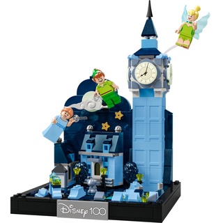 LEGO® Spielbausteine LEGO 43232 Disney Peter Pans & Wendys Flug über London, (Set, 466 St., Unterhaltung) bunt