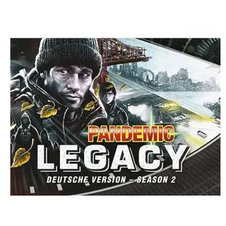 Asmodee | ZMan | Pandemic: Legacy – Season 2 (schwarz) | Kennerspiel | Sonderpreis 2018 | 2-4 Spieler | Ab 14+ Jahren | 60+ Minuten | Deutsch