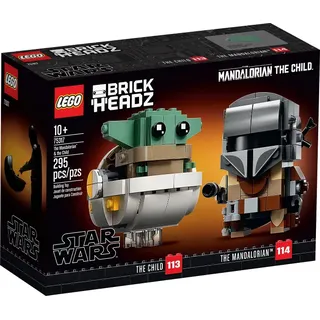 Lego 75317, BrickHeadz, Der MandalorianerTM und das Kind