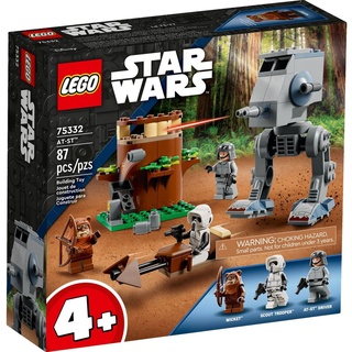 LEGO® Konstruktionsspielsteine LEGO® Star WarsTM 75332 AT-STTM, (87 St)