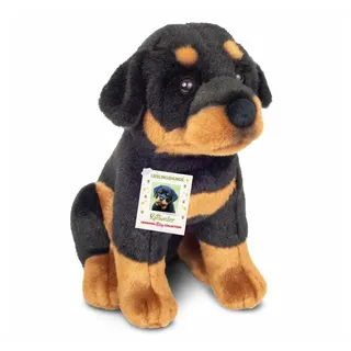 Teddy Hermann® Kuscheltier Rottweiler sitzend 30 cm bunt