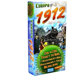 Asmodee Spiel Zug um Zug Europa 1912 (Erweiterung)