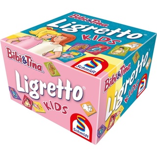 Schmidt Spiele Spiel, Kartenspiel Aktionsspiel Ligretto Kids Bibi & Tina 01412